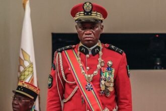 Gabon's transitional president, General Brice Oligui Nguema,