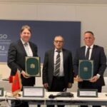 The signing of the agreement